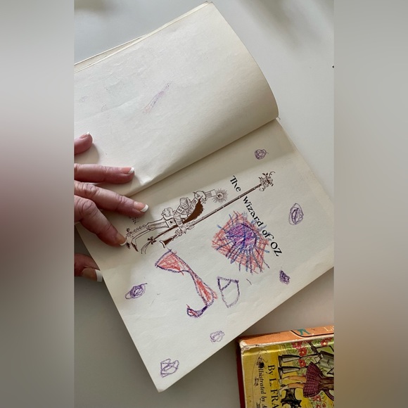 Vintage Books The Wizard of Oz L. Frank Baum/Jungle Book/WIZ split book 1963 - Picture 16 of 16